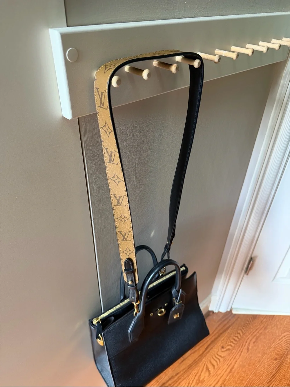 Louis Vuitton City Steamer MM with Gold Hardware and Strap